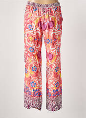 Pantalon droit orange MASSANA pour femme seconde vue