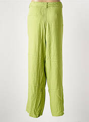 Pantalon droit vert CAPUCCINO pour femme seconde vue