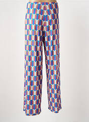 Pantalon large bleu OUI pour femme seconde vue