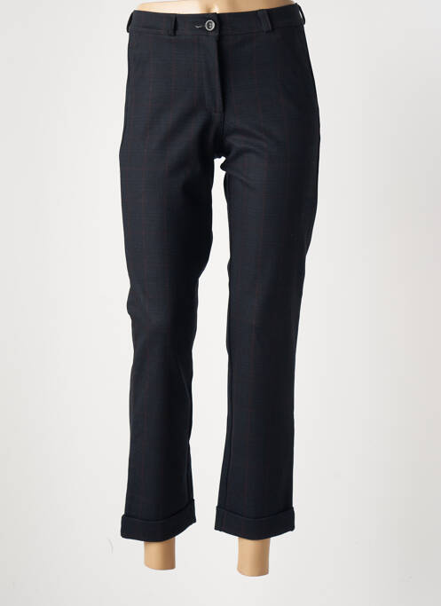 Pantalon 7/8 taille élastique taille normale noir EAST DRIVE femme