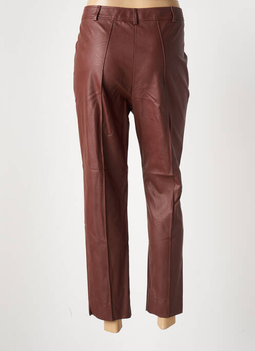 Pantalon 7/8 marron ESTEL COLLECTION pour femme