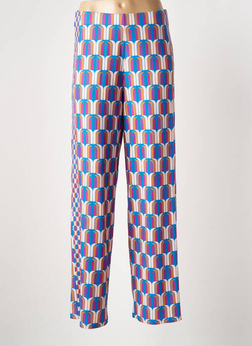 Pantalon large bleu OUI pour femme