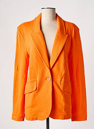 Blazer poches orange MONARI femme