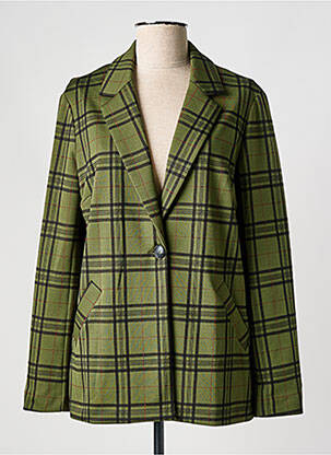 Blazer poches vert ANDAM femme