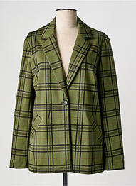Blazer poches vert ANDAM femme