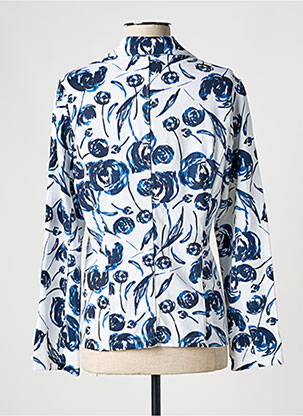 Blazer manches longues bleu AGATHE & LOUISE femme