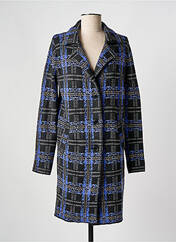 Manteau long bleu LOU LOU BY NALO pour femme seconde vue