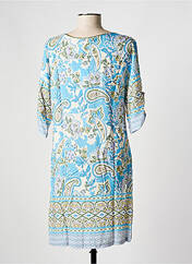 Robe courte bleu MSN pour femme seconde vue
