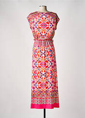 Robe longue rose OUI pour femme seconde vue