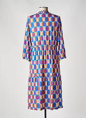 Robe mi-longue bleu OUI pour femme seconde vue