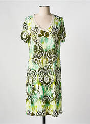 Robe mi-longue vert MSN pour femme seconde vue