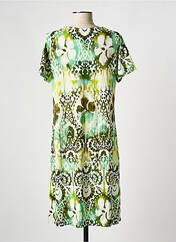 Robe mi-longue vert MSN pour femme seconde vue