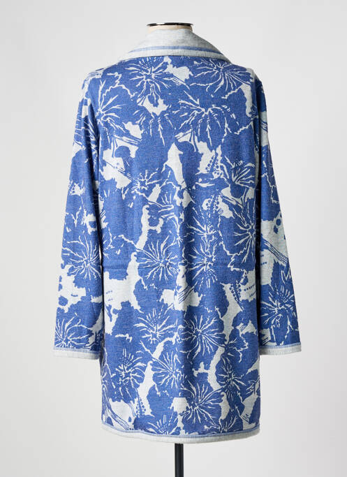 Veste casual coupe droite bleu CAPUCCINO femme