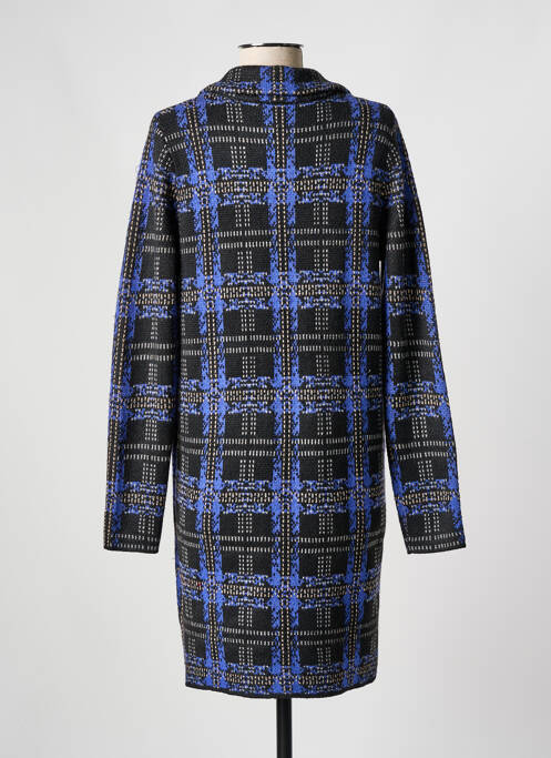 Manteau long bleu LOU LOU BY NALO pour femme