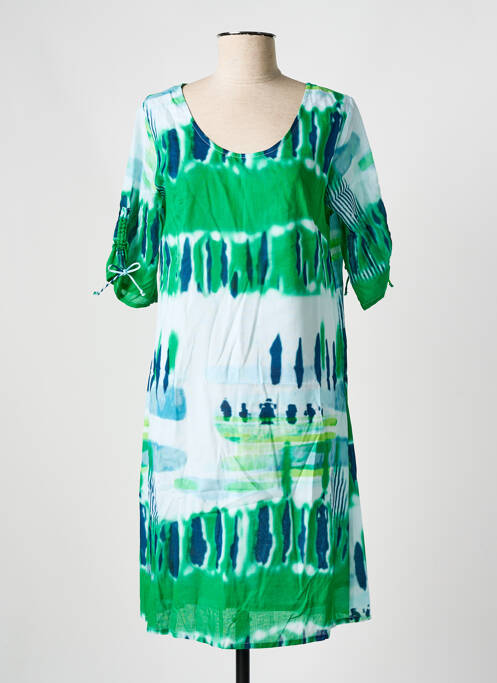Robe courte vert AGATHE & LOUISE pour femme
