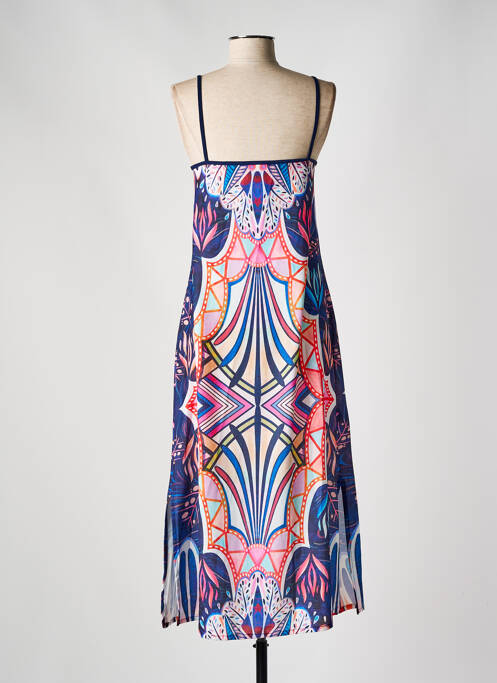 Robe longue bleu MSN pour femme