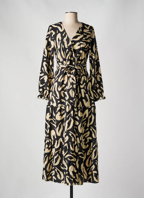 Robe longue noir NO AGE pour femme