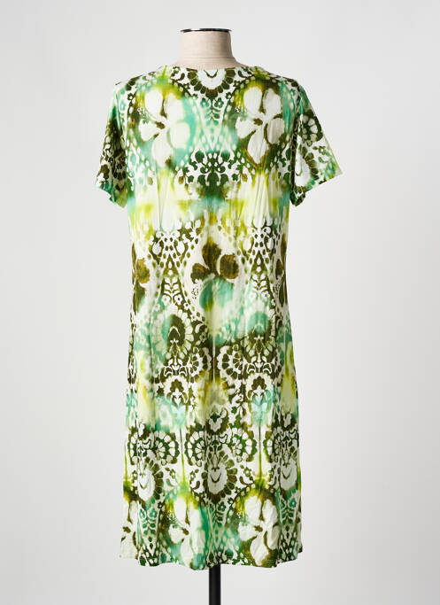 Robe mi-longue vert MSN pour femme