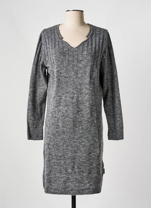 Robe pull gris CAPUCCINO pour femme