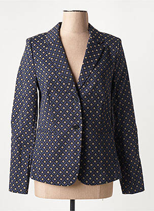Blazer poches bleu OUI femme