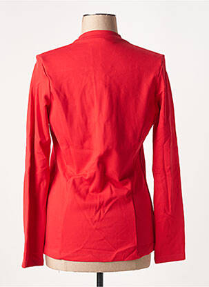 Blazer coupe cintrée rouge LISA CAMPIONE femme