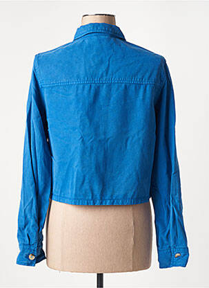 Veste casual poches bleu OUI femme