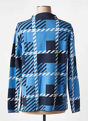 Pull coupe cintrée manches longues bleu GERRY WEBER femme