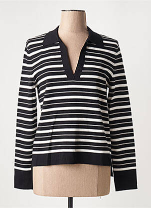 Pull coupe cintrée manches longues noir GERRY WEBER femme