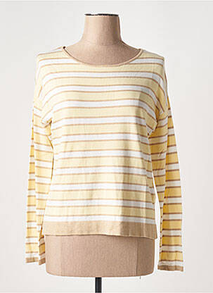 Pull coupe cintrée manches longues jaune GERRY WEBER femme