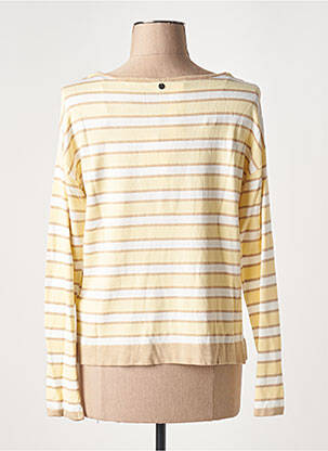 Pull coupe cintrée manches longues jaune GERRY WEBER femme