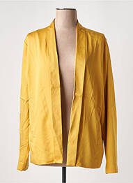 Blazer col châle jaune J&JOY femme