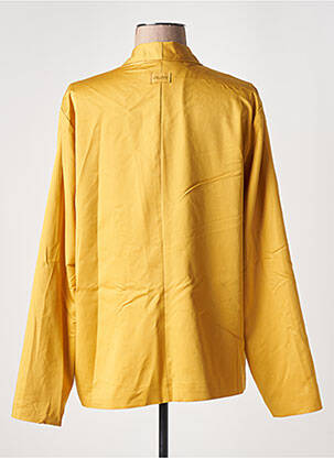 Blazer col châle jaune J&JOY femme
