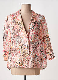 Blazer coupe cintrée orange BARBARA LEBEK femme
