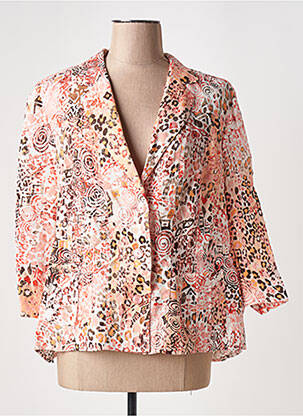Blazer coupe cintrée orange BARBARA LEBEK femme
