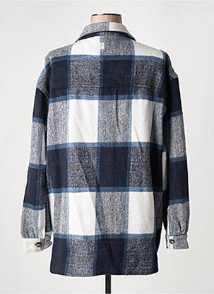 Veste casual coupe droite bleu J&JOY femme