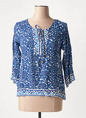 Blouse bleu AGATHE & LOUISE pour femme seconde vue