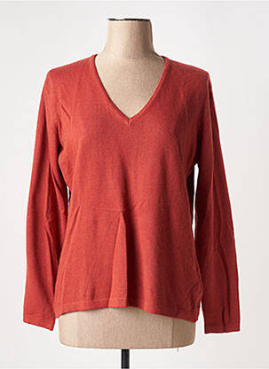 Pull orange L'ATELIER D'ANNA pour femme