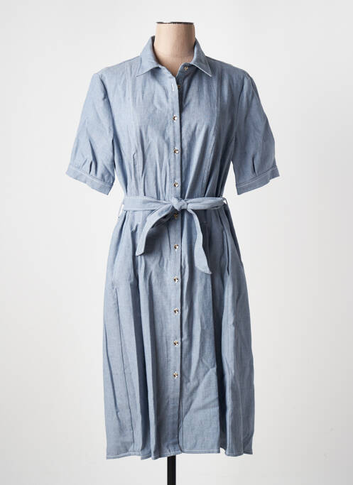 Robe mi-longue bleu EDAS pour femme