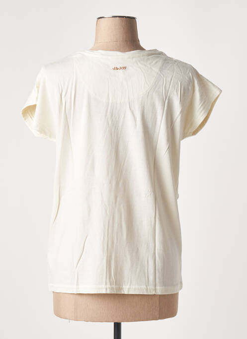 T-shirt beige J&JOY pour femme