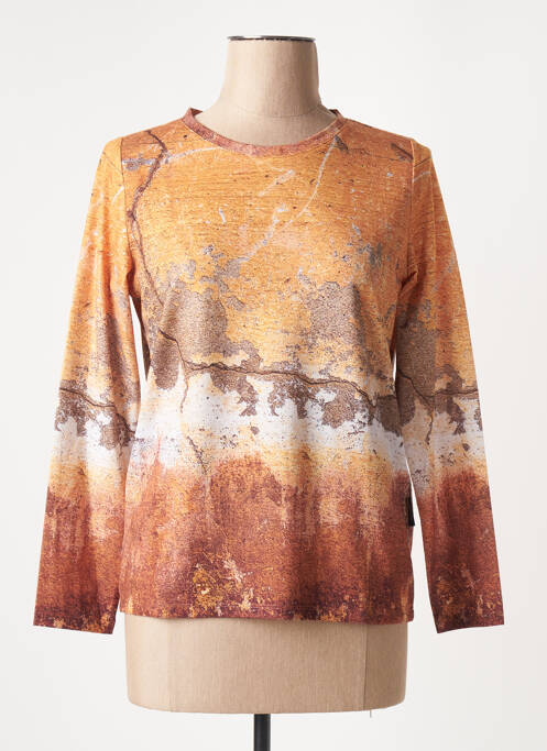 T-shirt jaune CAPUCCINO pour femme