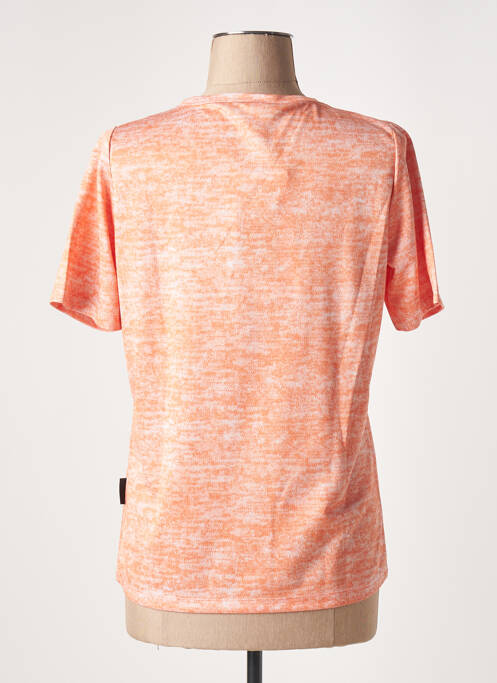 T-shirt orange CAPUCCINO pour femme