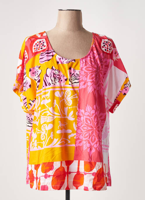 T-shirt rose AGATHE & LOUISE pour femme