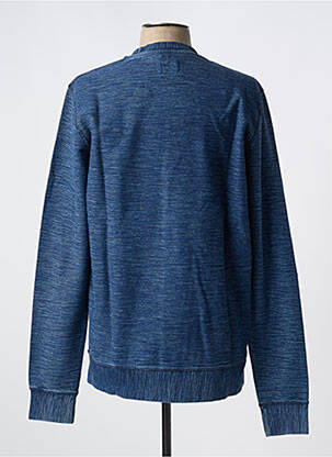 Pull col rond manches longues bleu PULL IN homme