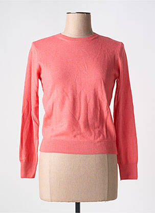 Pull resserrée sur le bas manches longues rose BANANA MOON femme