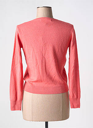 Pull col rond manches longues rose BANANA MOON femme