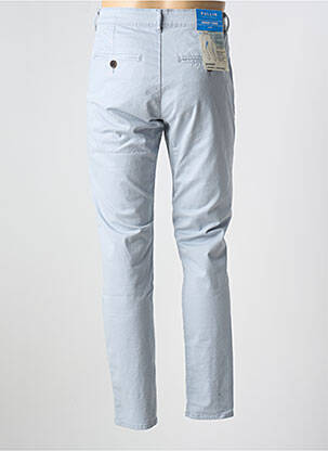 Pantalon chino fermeture zippée sous rabat boutonné gris PULL IN femme