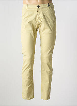 Pantalon chino poches jaune PULL IN homme
