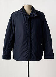 Blouson fermeture zippée sous rabat pressionné bleu COFOX homme