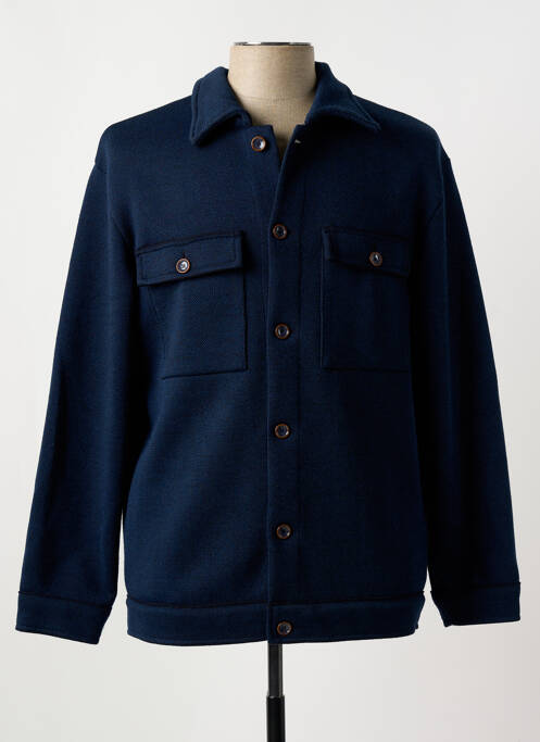 Veste casual bleu RHODAMEL pour homme