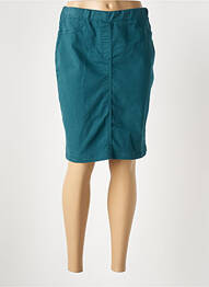 Jupe mi-longue taille normale bleu CONCEPT K femme